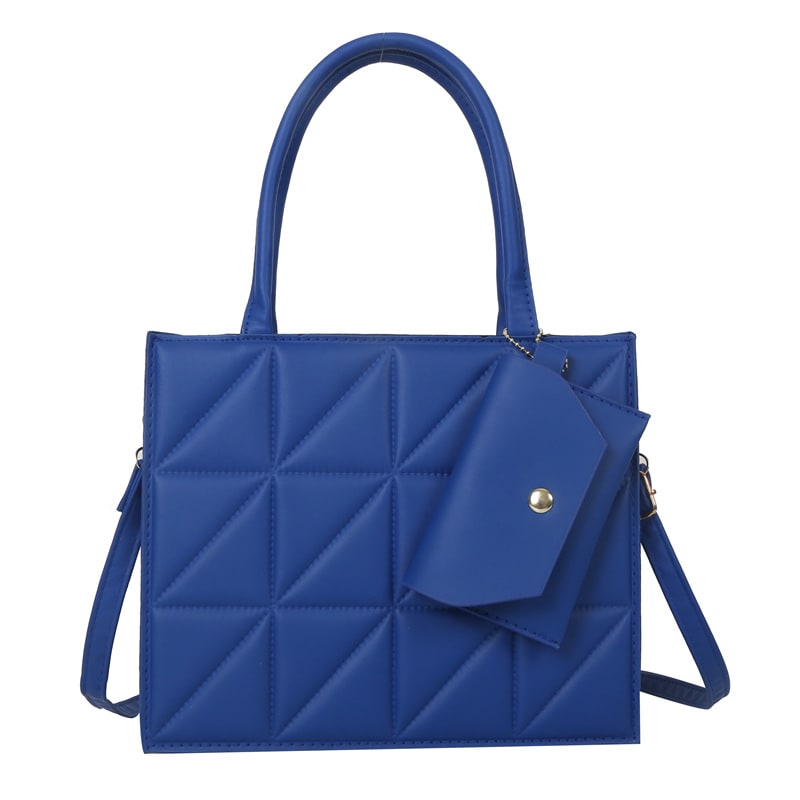 Fashion Plaid Shoulder With Small Wallet Simple Elegant Portable Square Tots Women's Handbag view 6