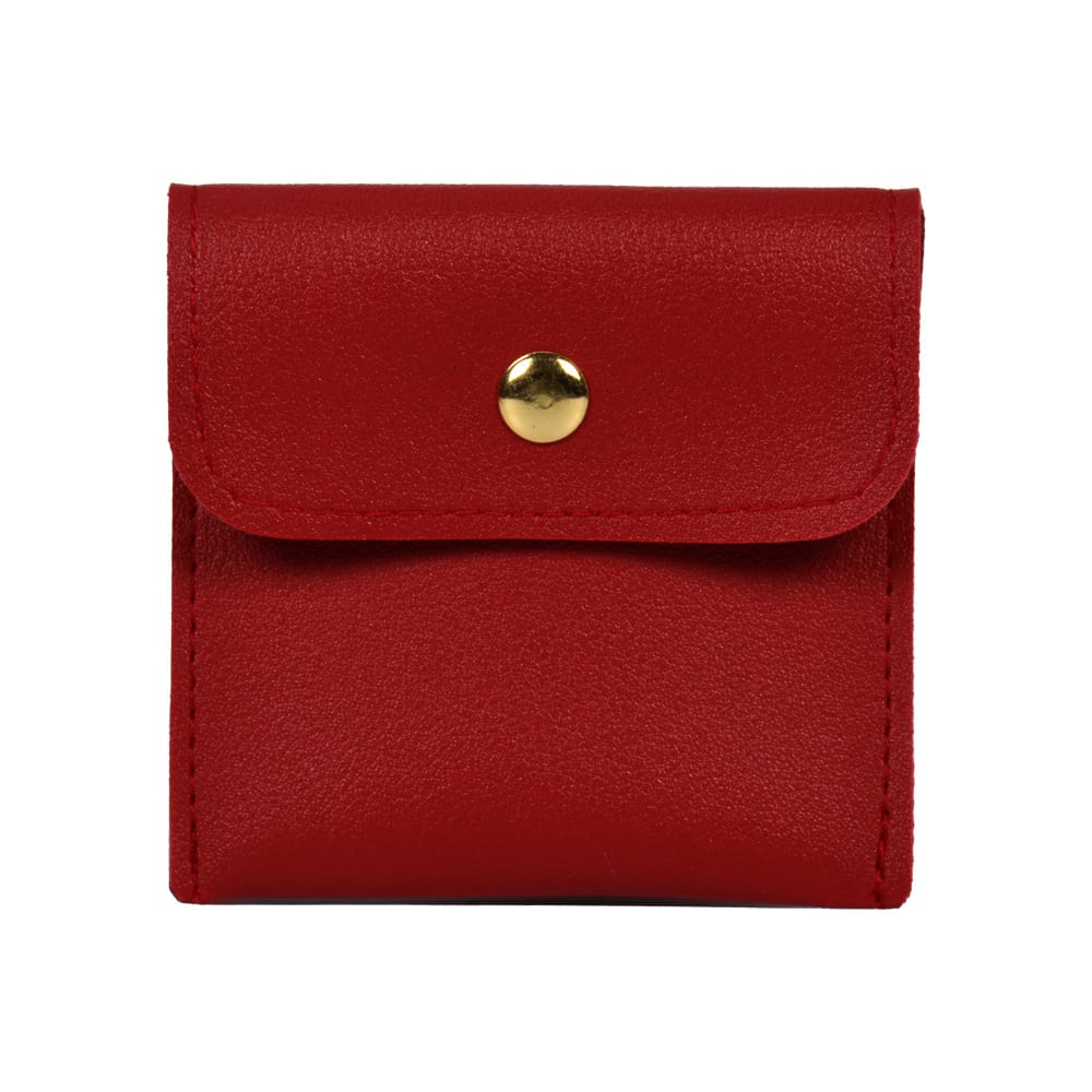 New Leather PU Leather Button Bag Flip Jewelry Jewelry Storage Bag view 11
