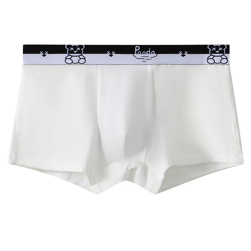 Breathable Teddy Bear Printed Men's Boxer Shorts view 21