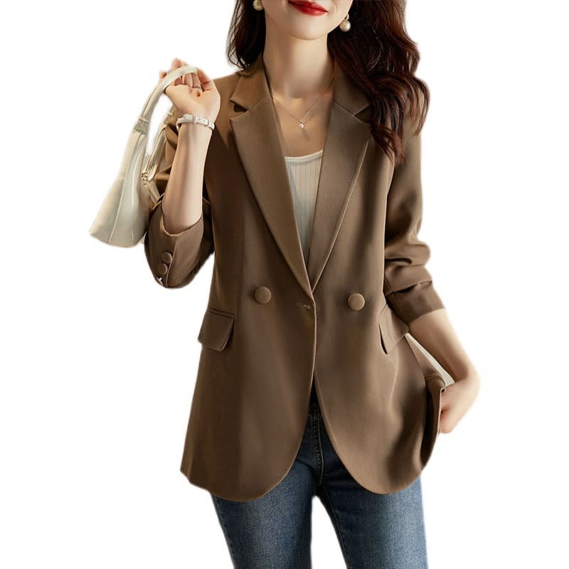 High-Grade Small Suit Jacket Women's Long Sleeve view 2
