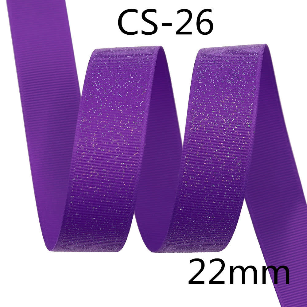 Sprinkle Colorful Glittering Powder Scene Decoration Gift Packaging Ribbed Band Silk Ribbon Webbing view 26