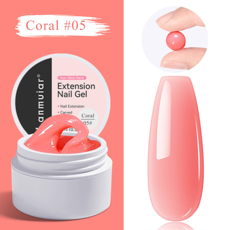Non-stick Hand Pinch Shaping UV Nail Extension view 11