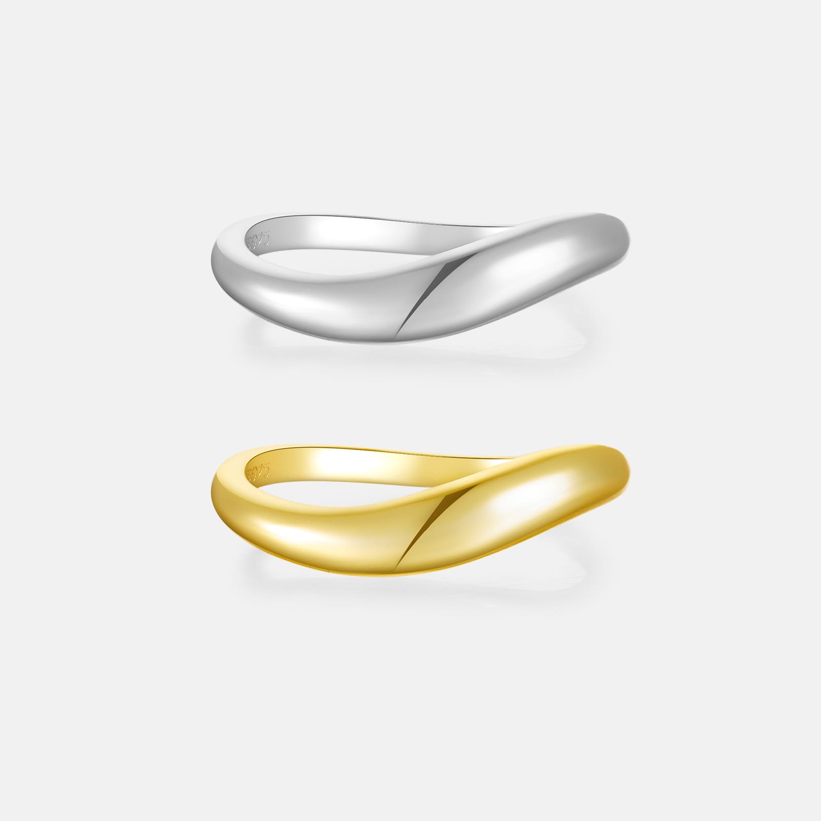 Graceful European And American Niche S925 Silver Ring Female view 8
