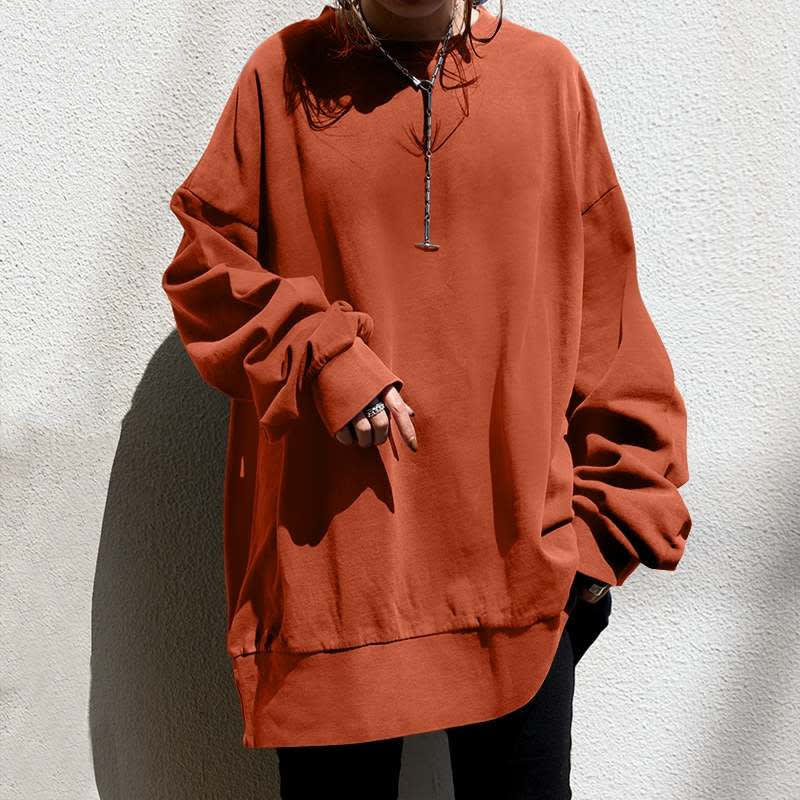 Women's Pullover Round Neck Loose Sweater view 24