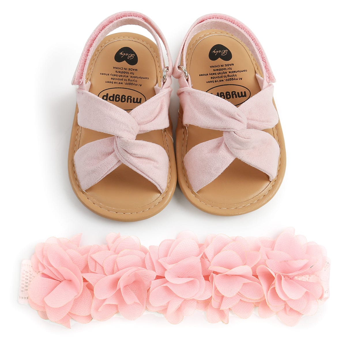 Spring And Summer Cross Baby Sandals view 7
