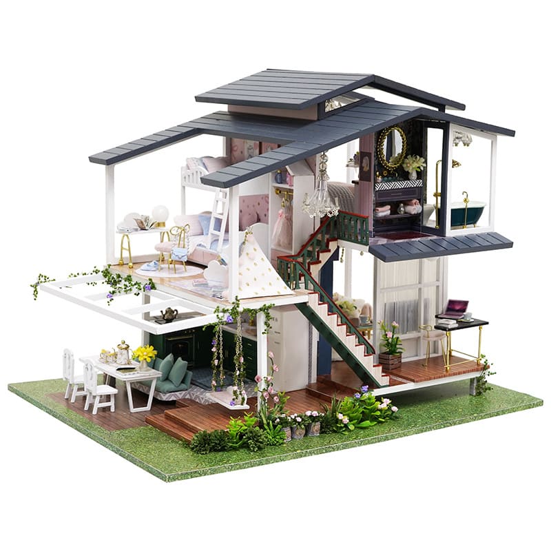 Cute Room New NYE Garden Toy Building Model view 2