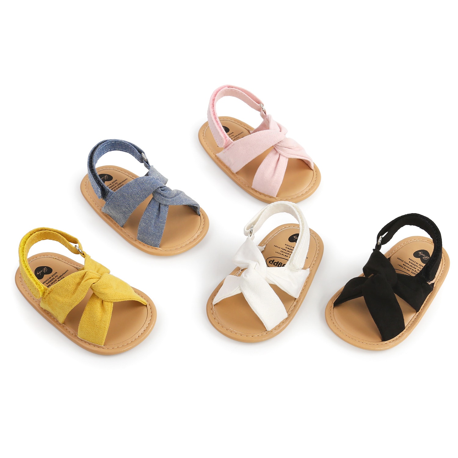 Spring And Summer Cross Baby Sandals view 5
