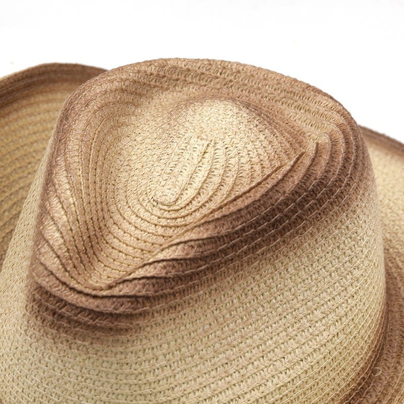 Denim Ethnic Style Straw Hat Men And Women Outdoor view 27
