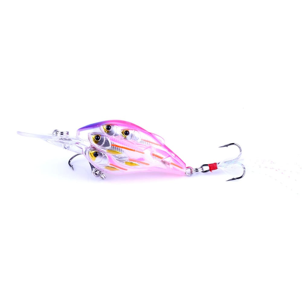 Fish Feather Hook Rock Lure Tossing Sea Fishing Floating Water Hard Bait view 15