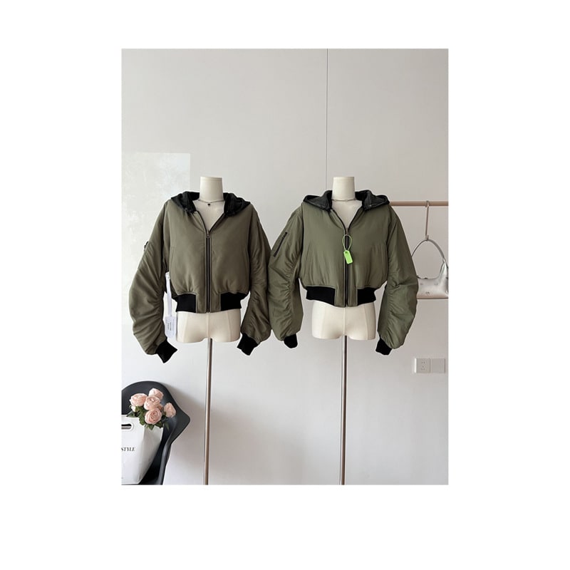 Autumn And Winter Korean Retro Short Jacket view 5
