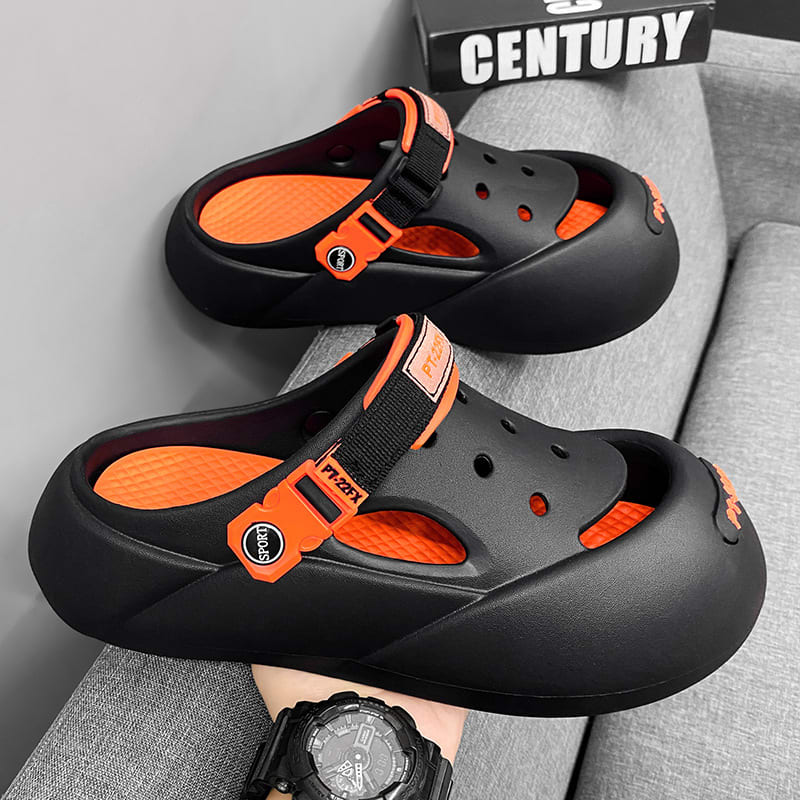 Men's Outerwear Casual Trend Color Matching Slippers view 21