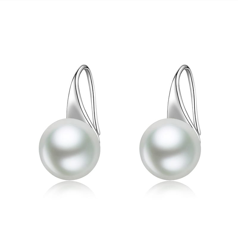 Women's Stylish Water Drop Pearl Earrings view 2