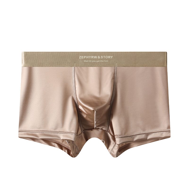 Men's Satin Light Luxury Ice Silk Underwear Summer view 13