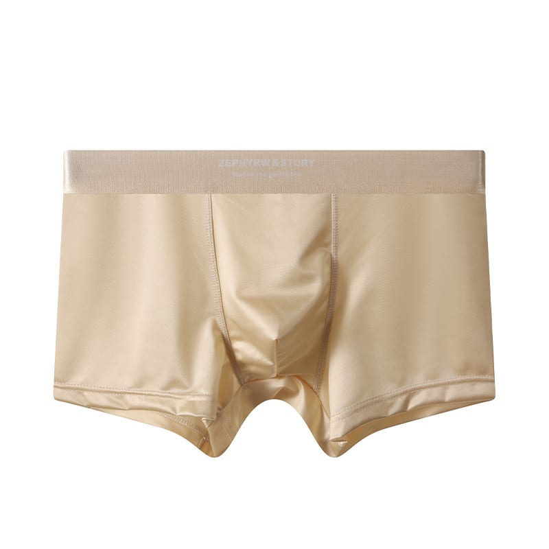 Men's Satin Light Luxury Ice Silk Underwear Summer view 15