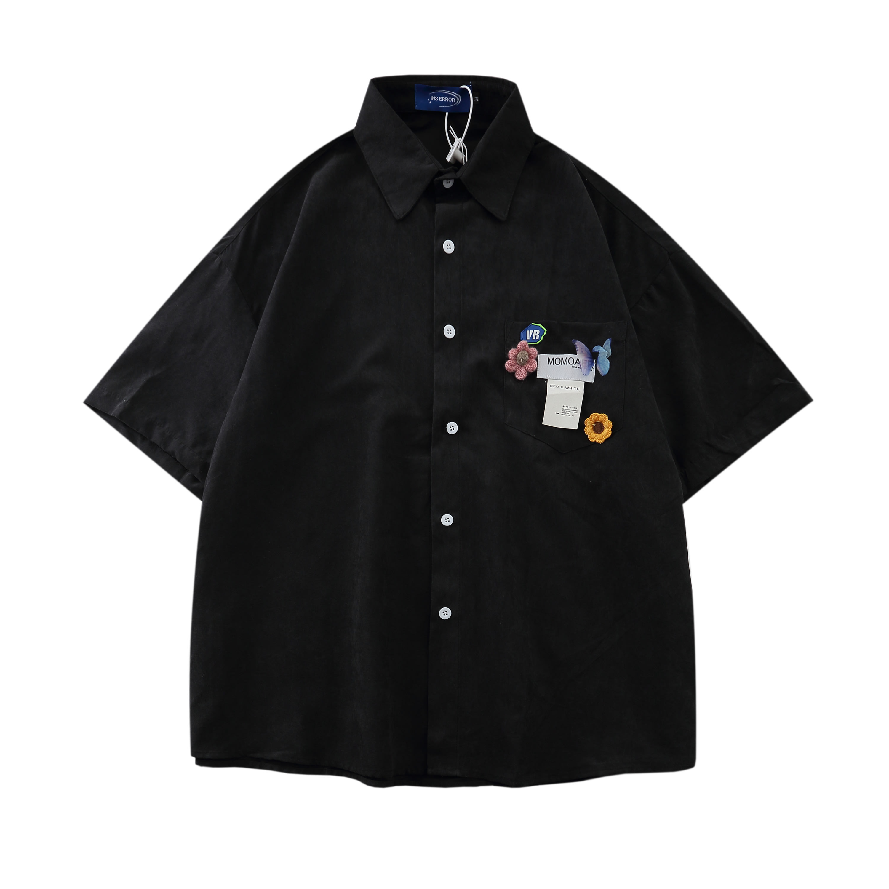Women's Summer Letter Printed Short Sleeved Shirt view 14