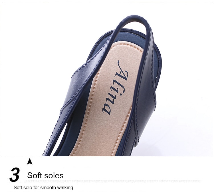 Fashion Casual Sandals Women's Low-cut Plastic Flat Sandals view 28