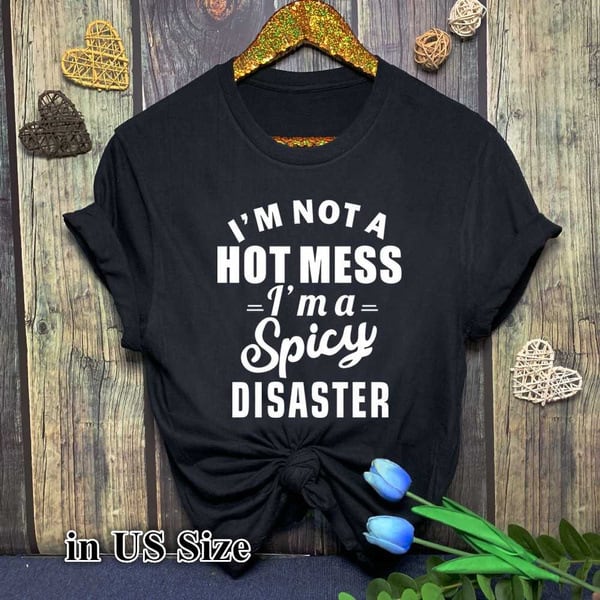 I'm Not A Hot Mess Letter Jacket view 4