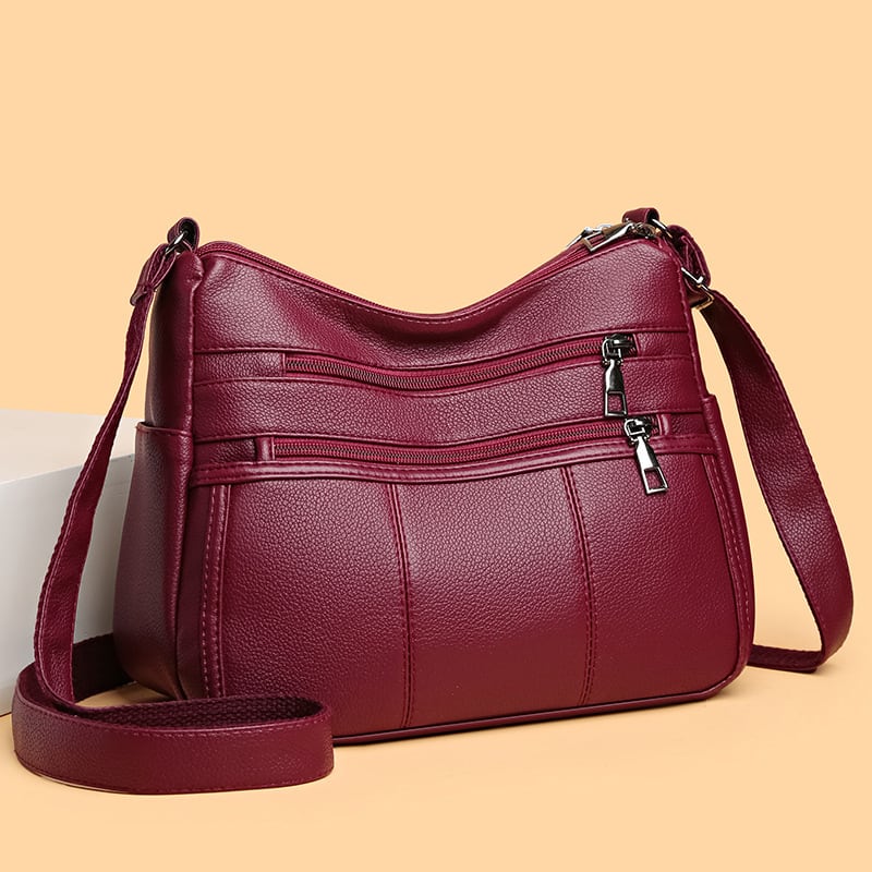 Multi-compartment Shoulder Commuter Crossbody Bag view 3