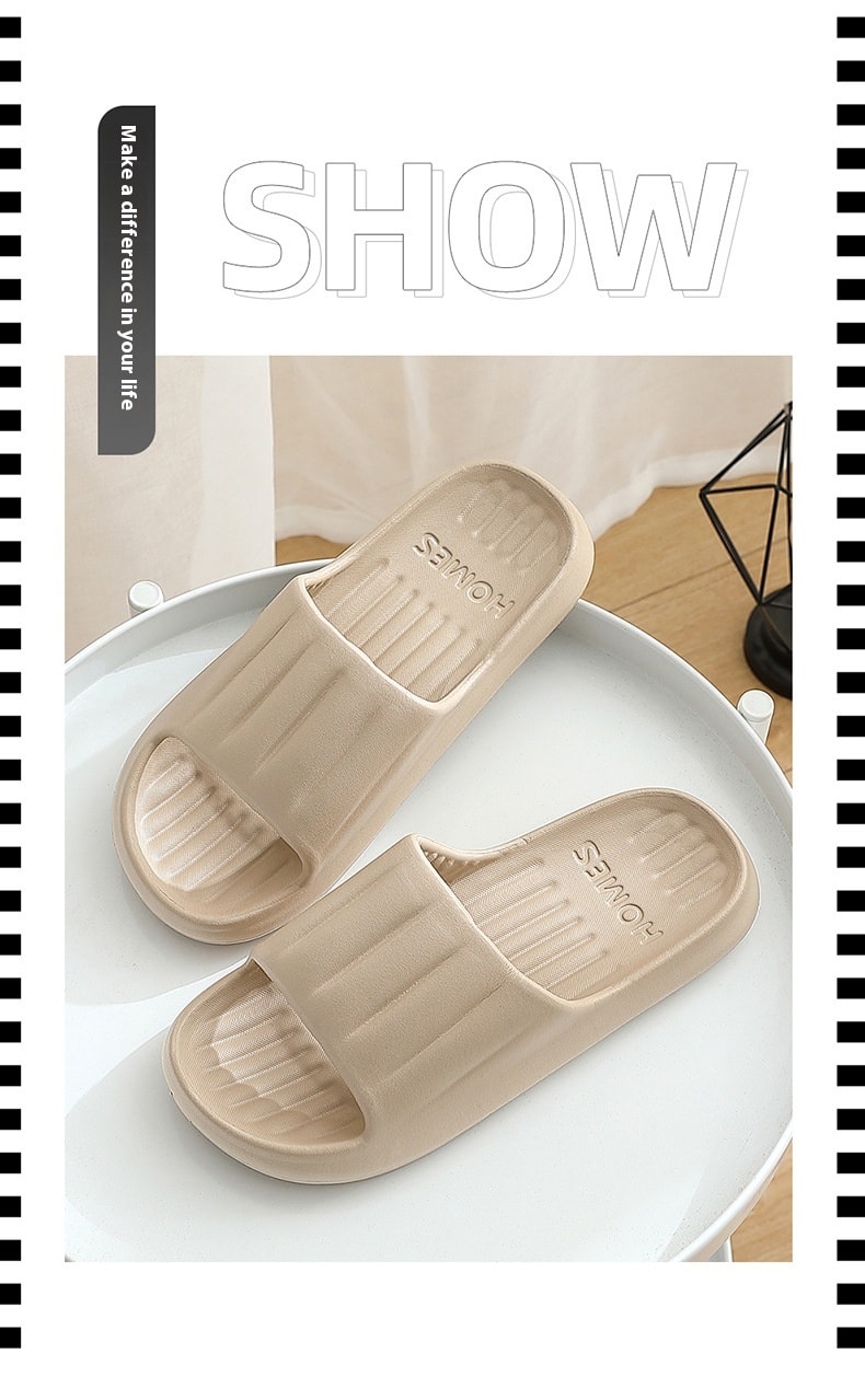 Eva Deodorant Household Bathroom Slip-on Slippers view 5