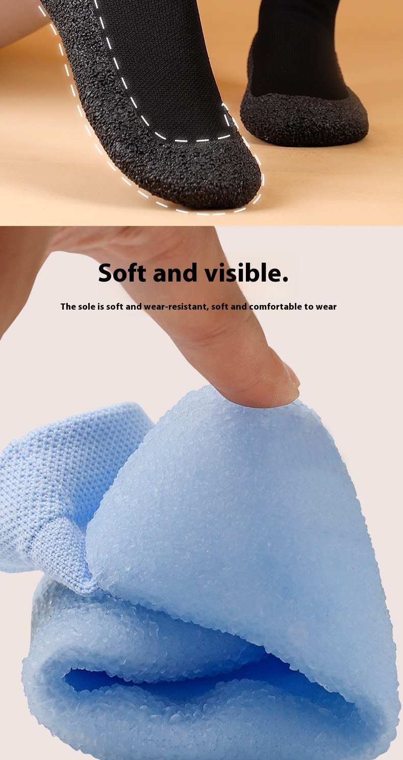 Soft Bottom Anti-skid Shock Absorption Lightweight Sock Shoes view 17