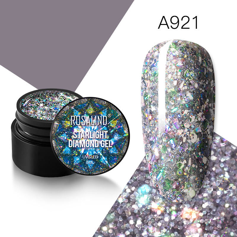 Xingyao Diamond Glue 5ML Gel Nail Polish Seven-color Sequins UV Glue view 6