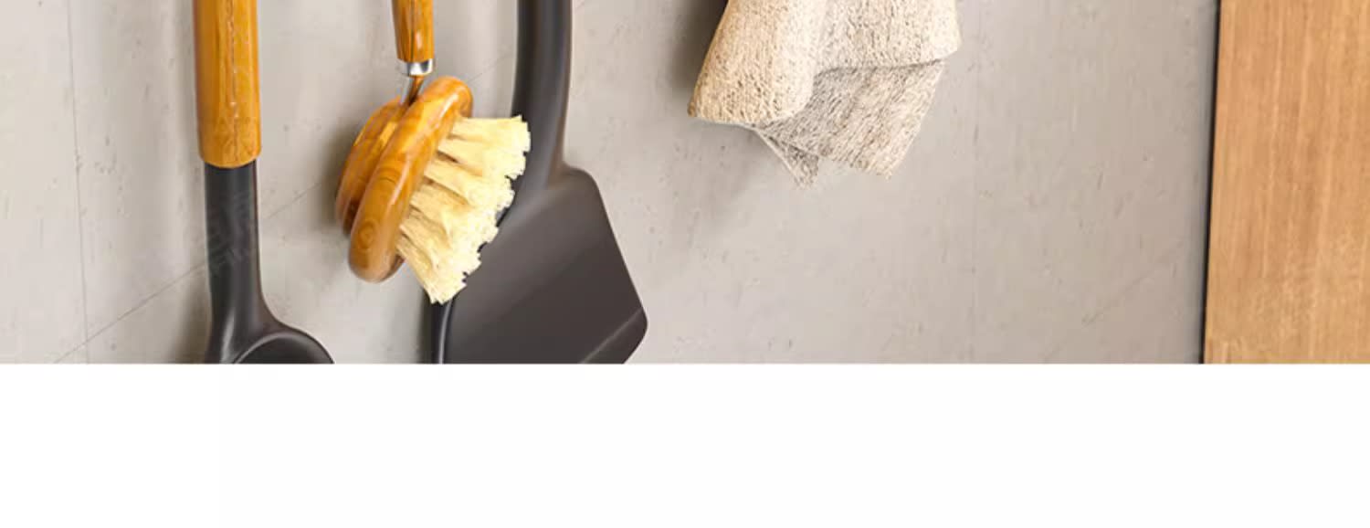 Factory Supply Kitchen Hook Rack Punch-free Wall-mounted Rack Aerospace Aluminum view 5