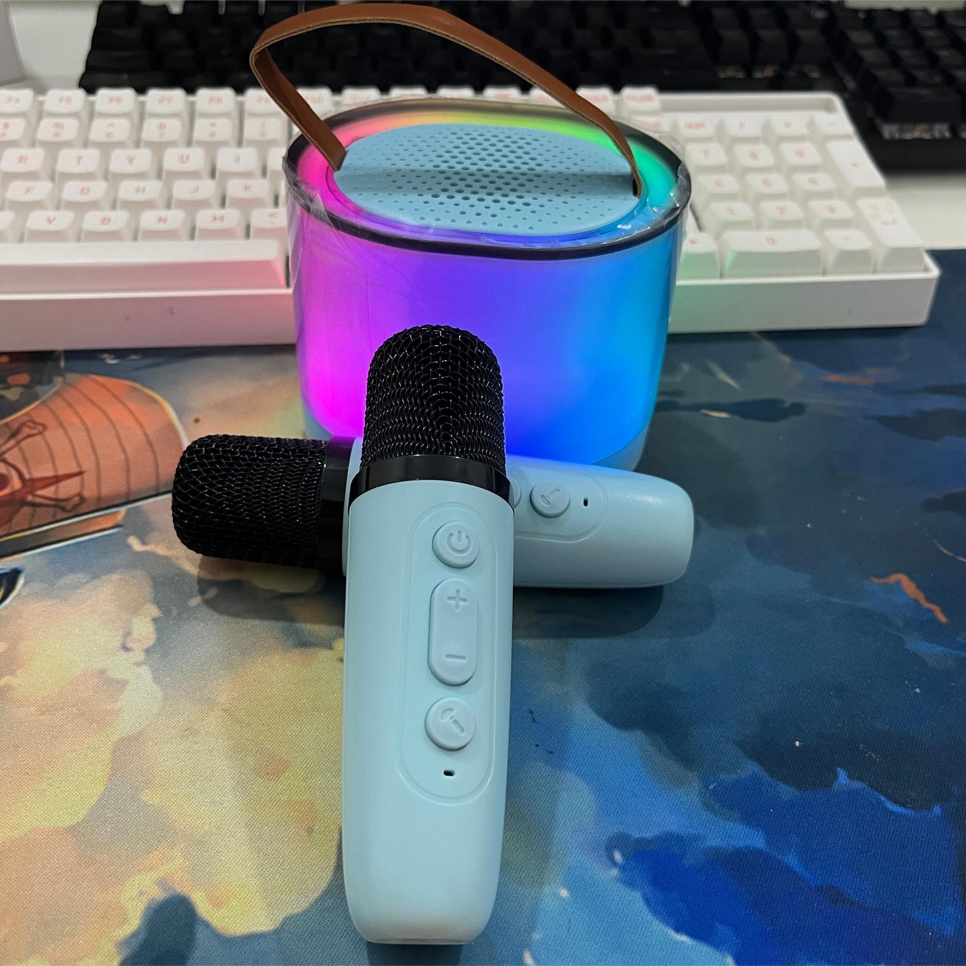 K52 Wireless Microphone Audio Integrated Microphone Karaoke Speaker view 6