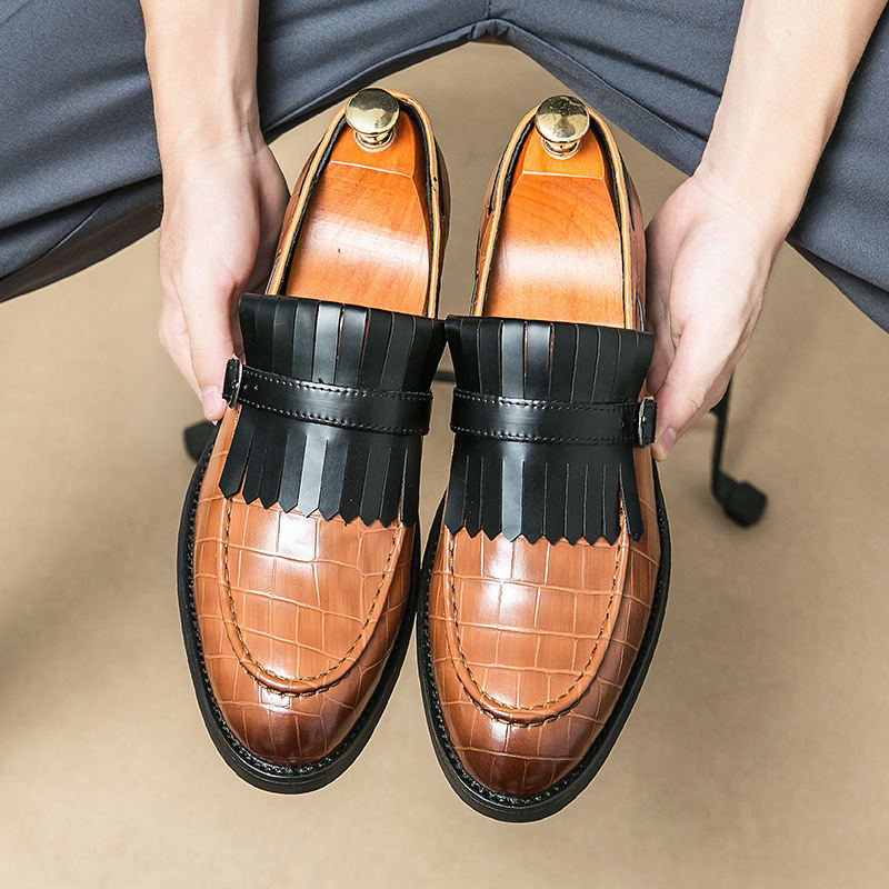 Men's Casual British Style Leather Shoes view 6