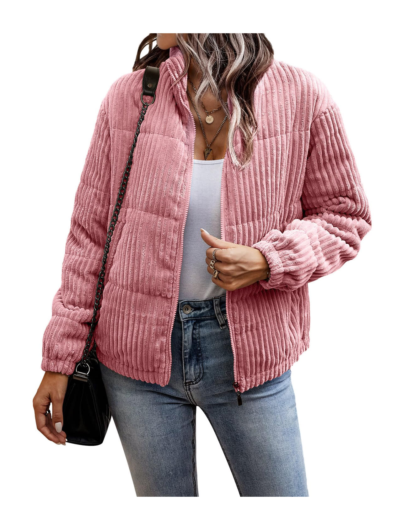 Short Pocket Drawstring Lightweight Jacket view 1