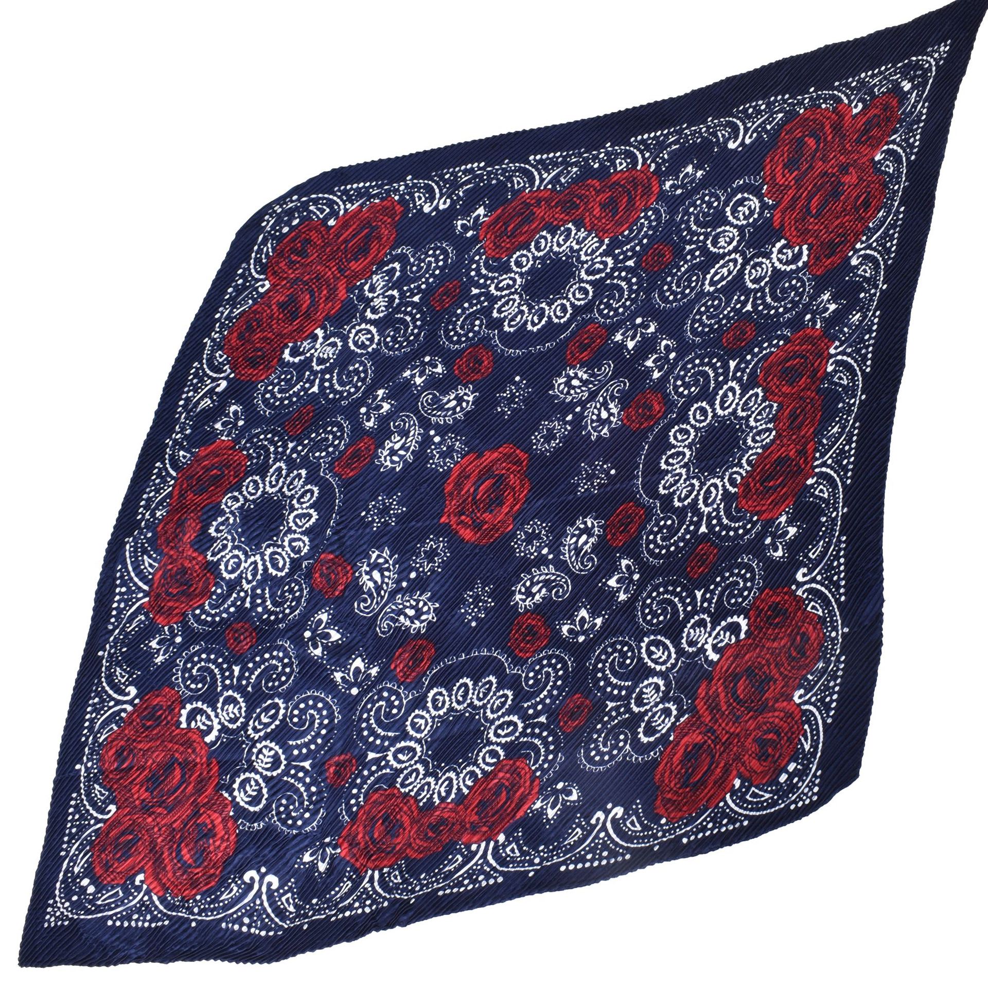 Fashion Retro Rose Pattern Large Kerchief view 4