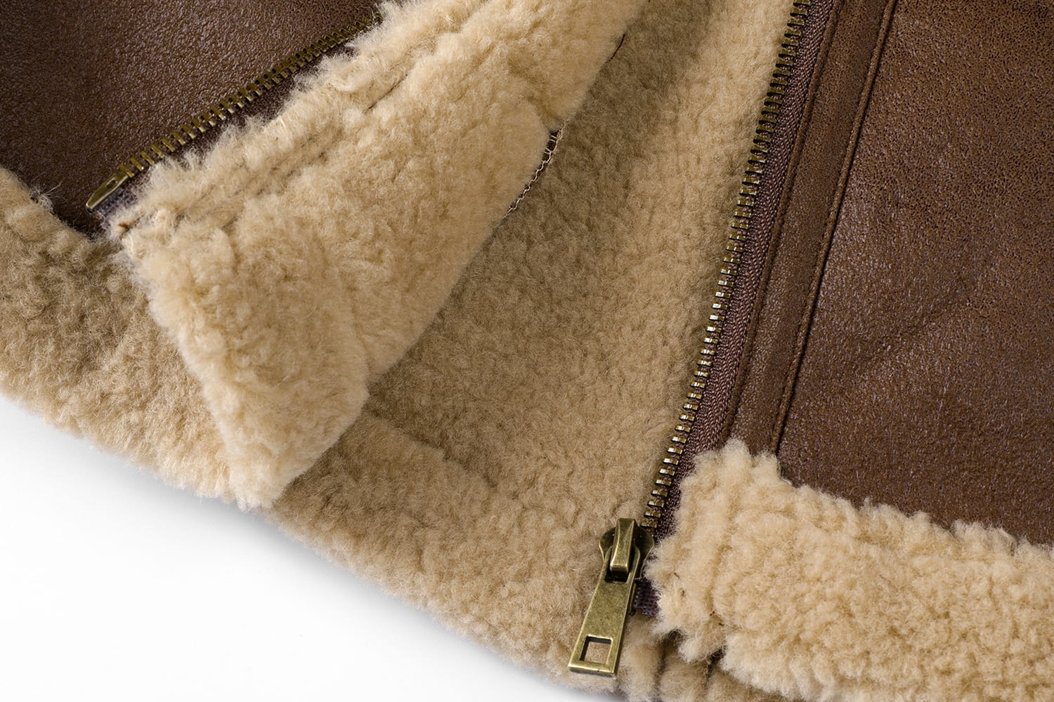 Stand Collar Fur Integrated Lamb Fur Short Coat view 16