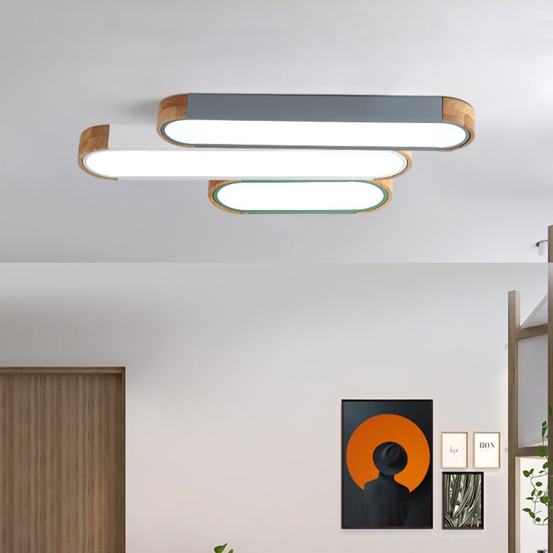 Nordic Balcony Aisle Led Strip Ceiling Light view 2