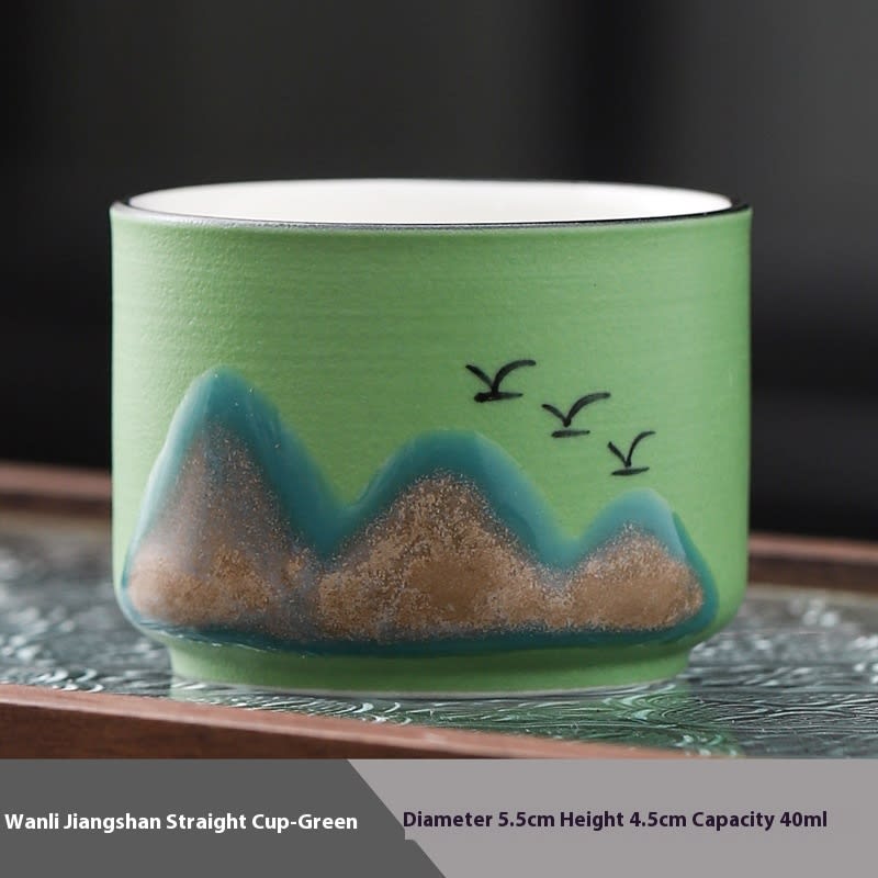 Tea Cup National Fashion Cultural And Creative view 7