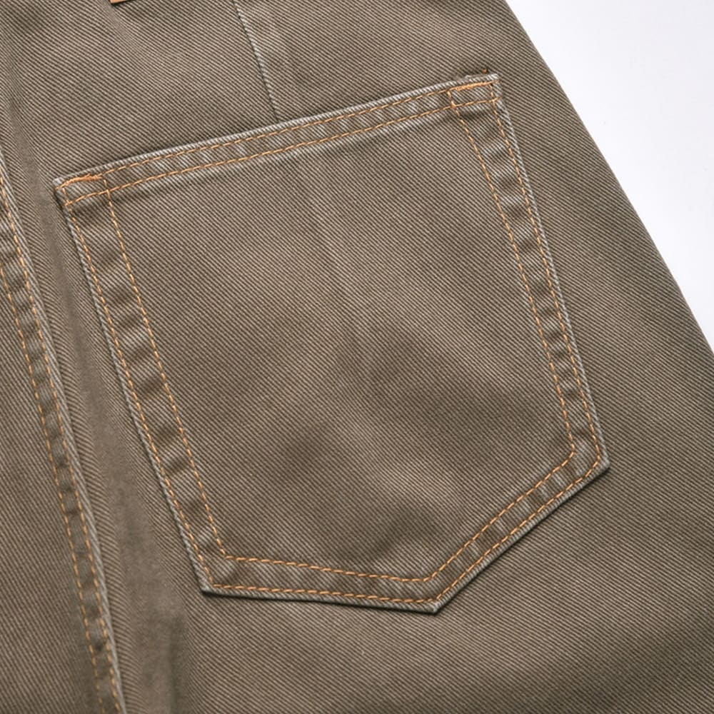 American Retro Denim Straight-leg Trousers Men view 8