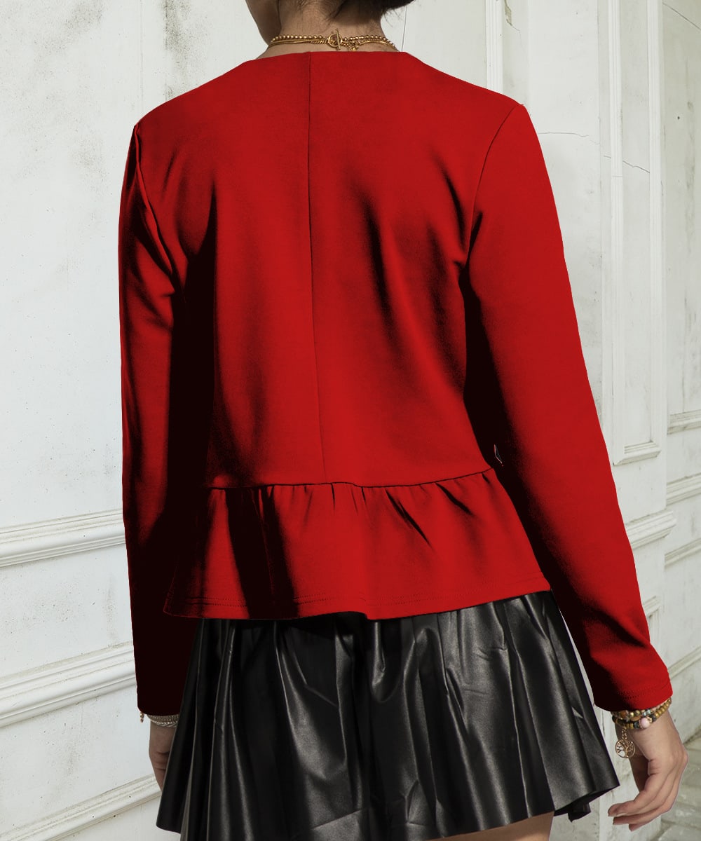Beautiful Small Suit Autumn And Winter Design Sense view 18