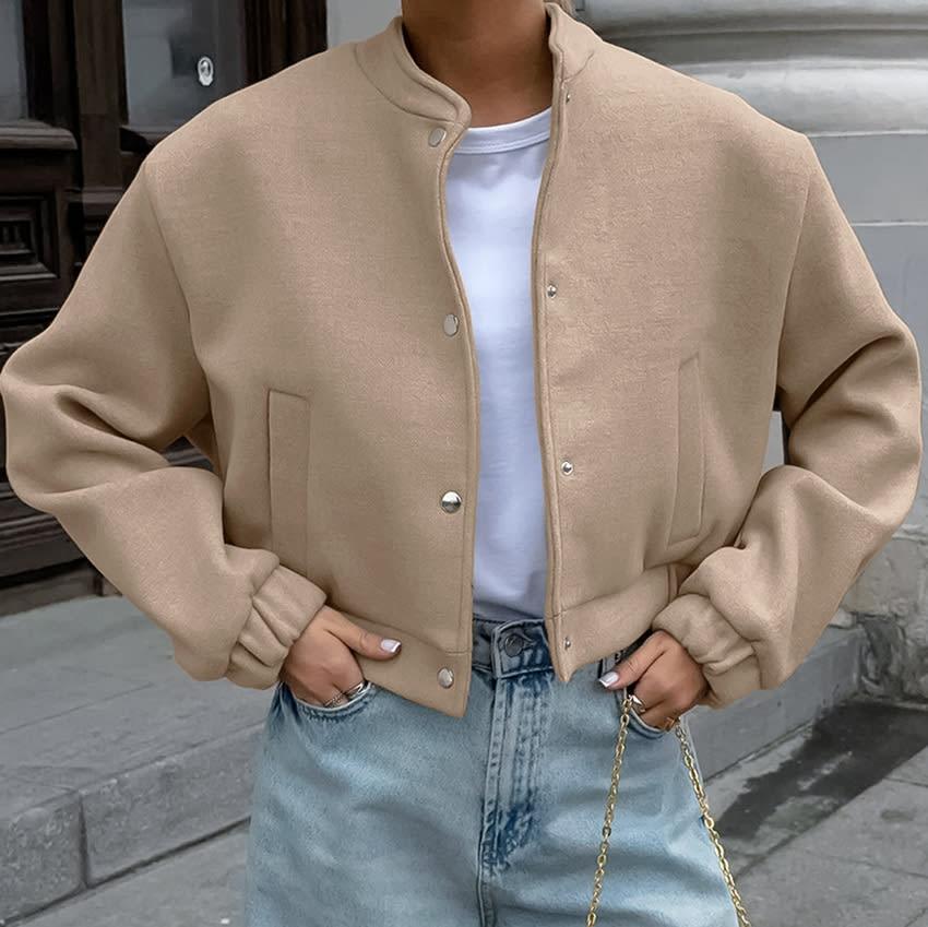 Loose Women's Fashion Woolen Coat Niche Long Sleeve view 2