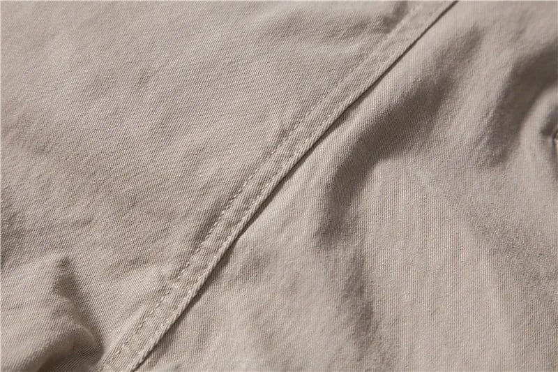 Men's Breathable Business Thickened Cotton Casual Pants view 6