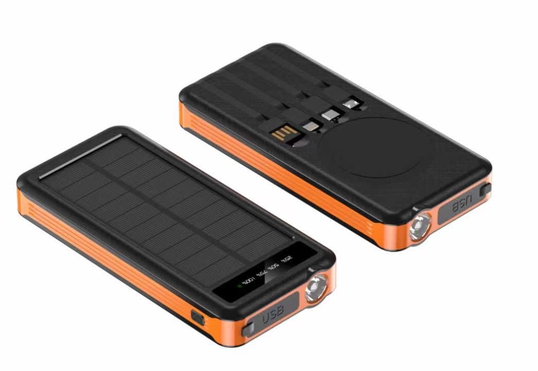Solar Charging Unit With Cable Portable Waterproof view 5