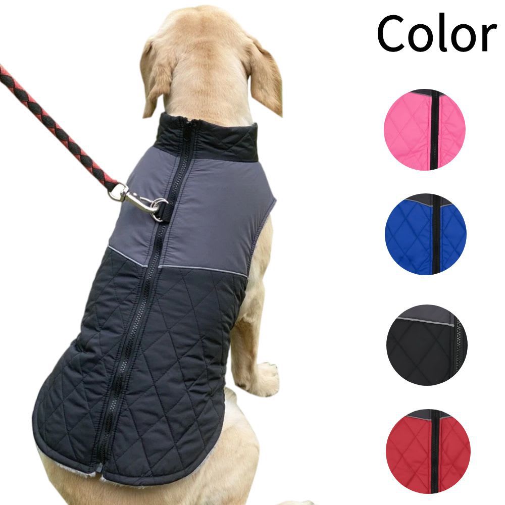 Chest Back Outdoor Pet Clothes Autumn And Winter Dog Clothes Waterproof view 8