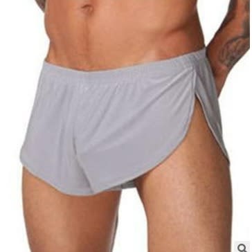 Men's Underwear Silky Round Edge Sports Underwear Home Shorts view 8