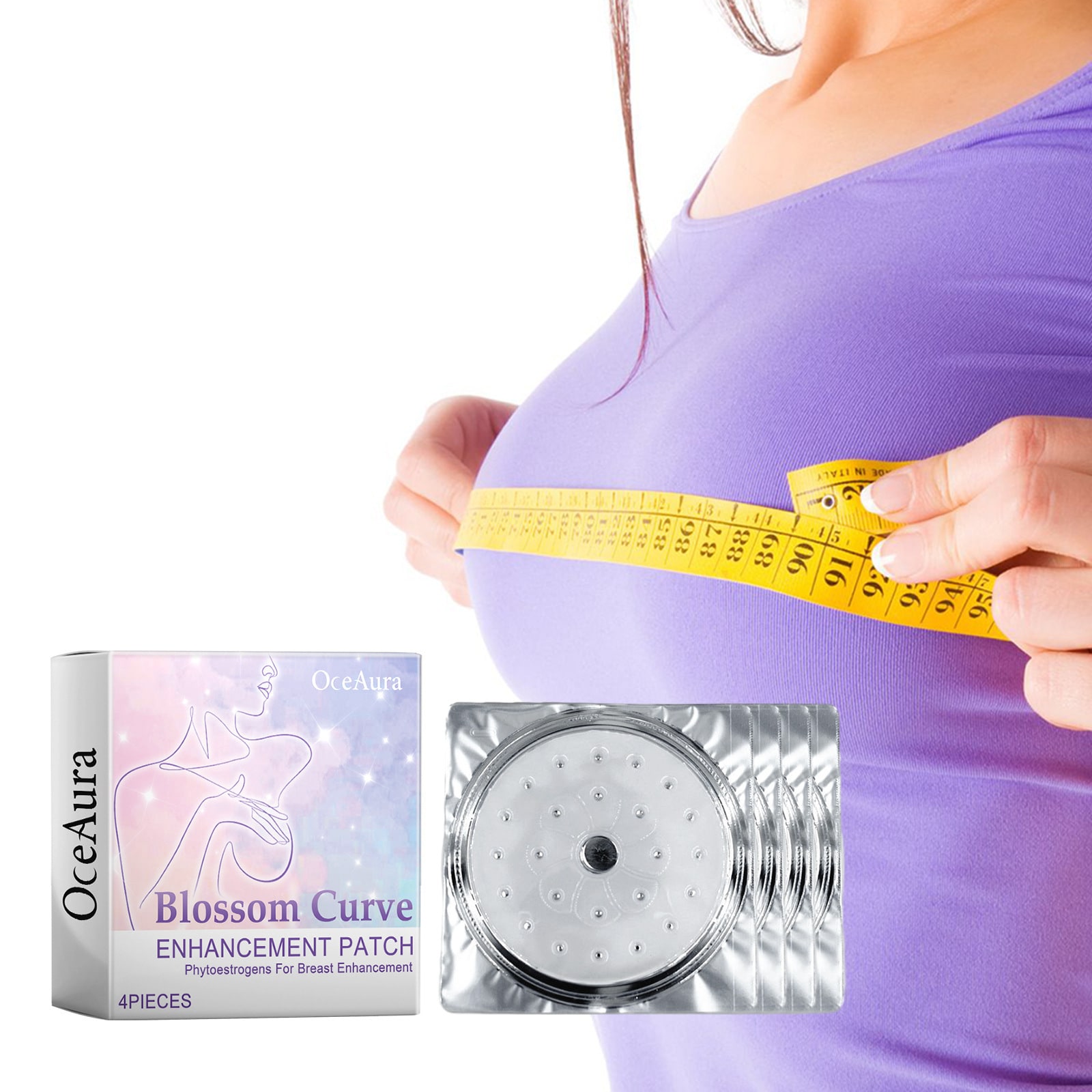 Chest Nursing Adhesive Bandage Charm Push Up Firm view 6