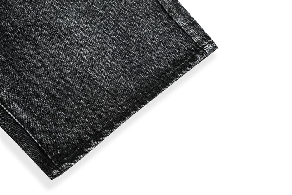 Retro Washing Water Denim Shorts Men view 2