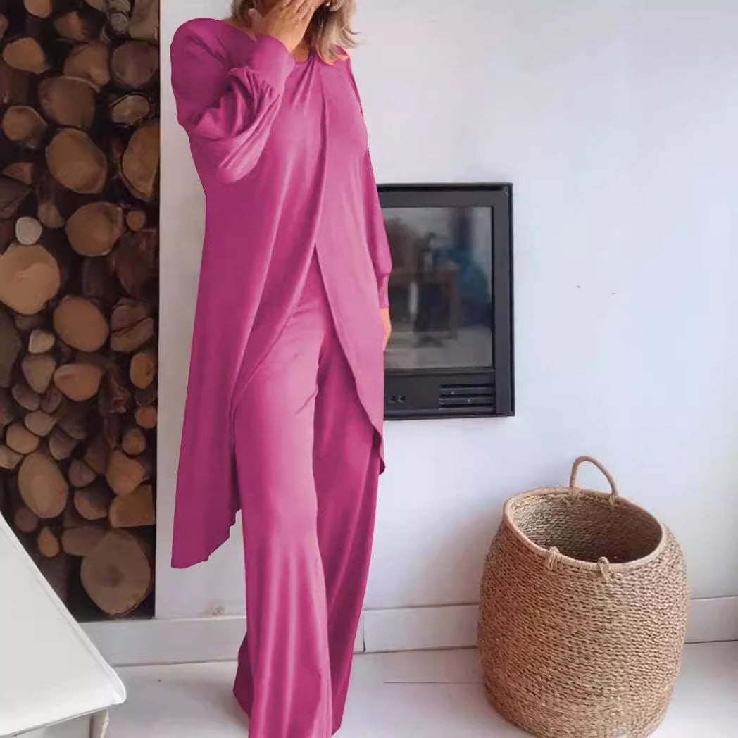 European And American Fashion Women's Wear Zigong NI Top And Trousers Suit view 7