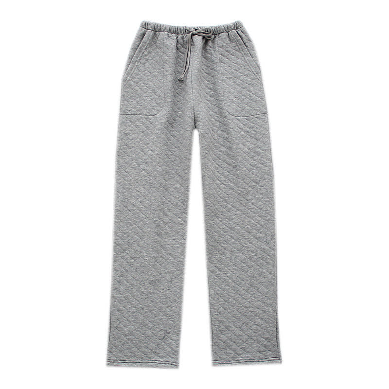Cotton Air Layer Couple's Thickening Trousers With Side Pockets view 16