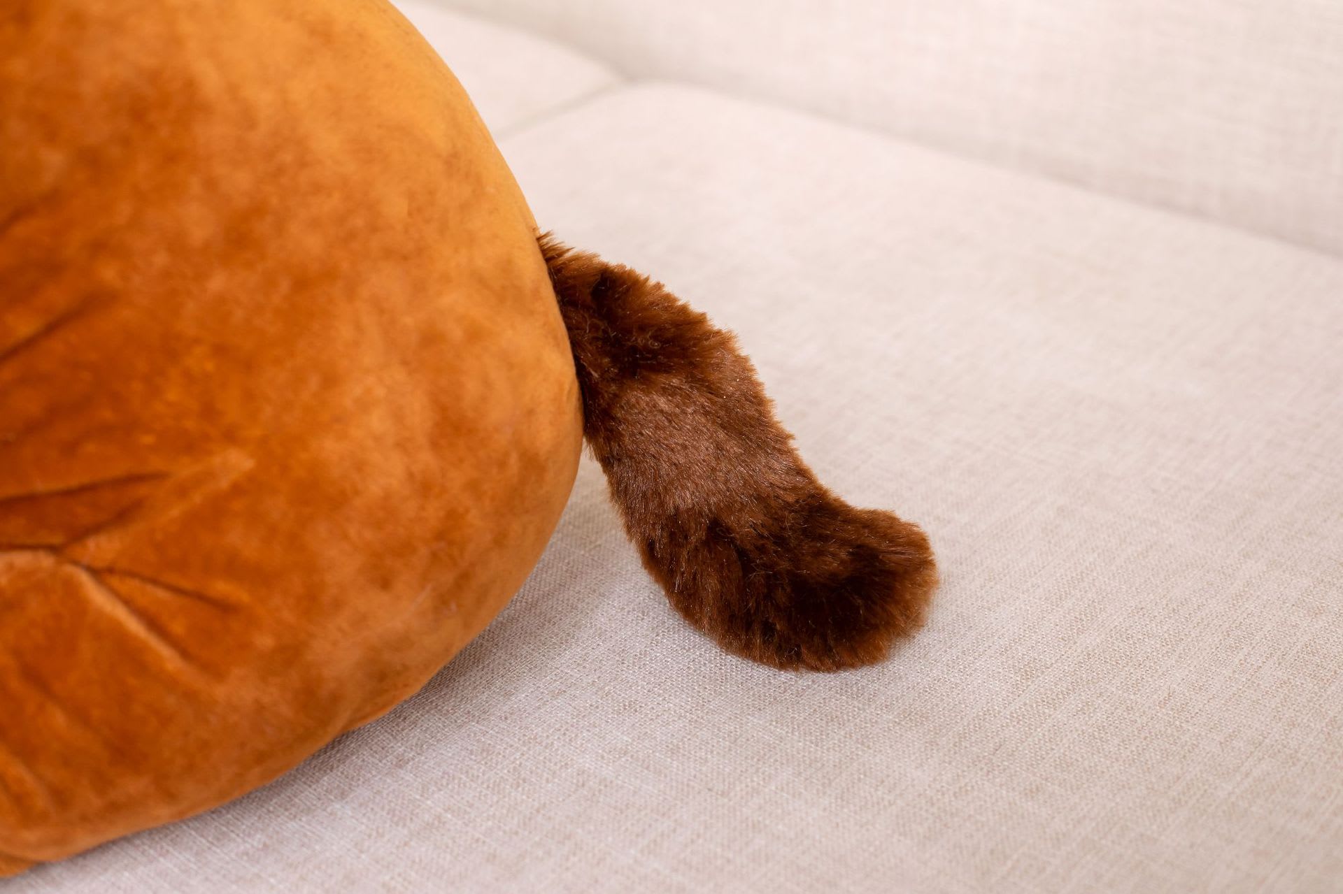 Sitting Horse Hair Plush Toy Creative Doll Pillow view 21