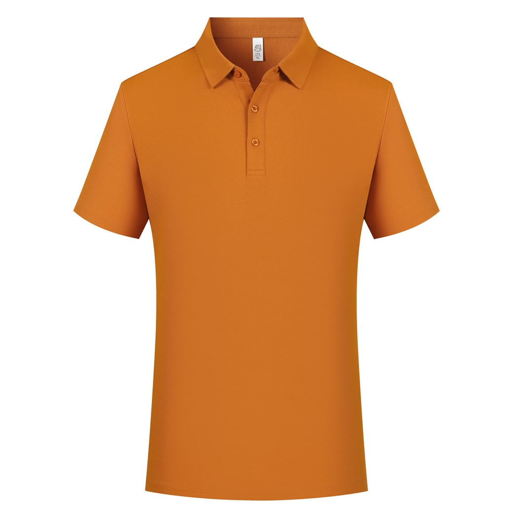 Male Solid Color 40 Solona Pearl Cotton Polo Shirt view 3