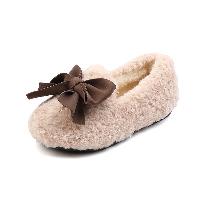 Children Insulated Cotton-padded Shoes Girls' Furry Shoes view 2