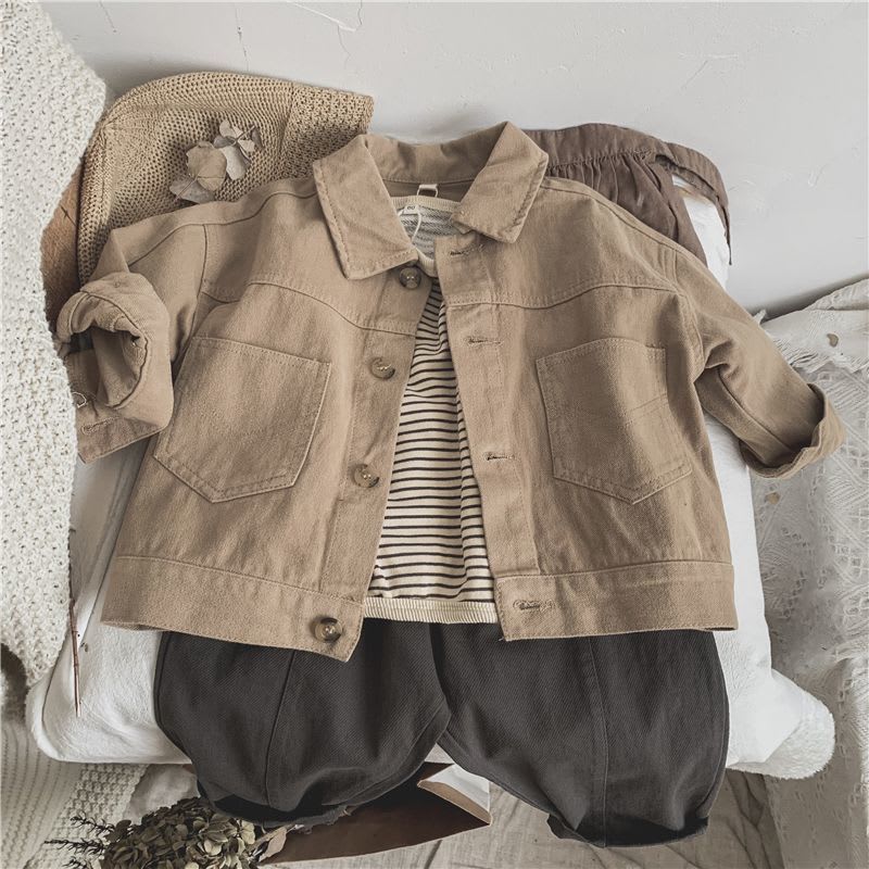 Children's Line-pressing Casual Pants Boys And Girls Baby Pants Spring And Autumn Clothing view 8