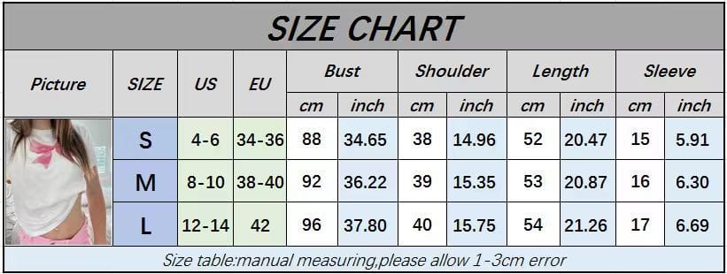 Fashion Sexy Hot Girl Crop-top Short Sleeve T-shirt Solid Color Printing view 11