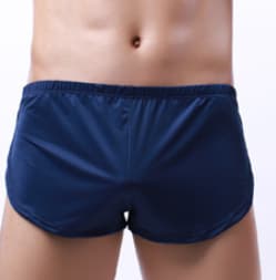 Men's Underwear Silky Round Edge Sports Underwear Home Shorts view 6